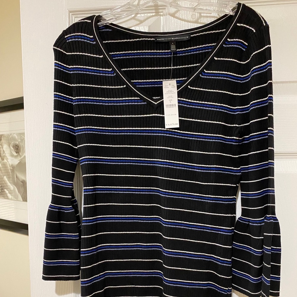 Sweater. White House Black Market, NWT, size large